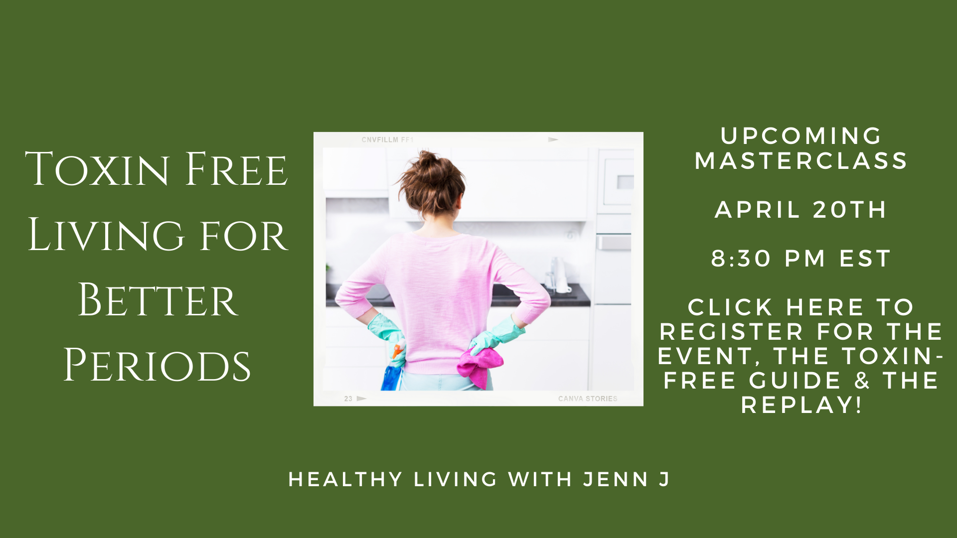 Toxin-Free Living for Better Periods Masterclass
