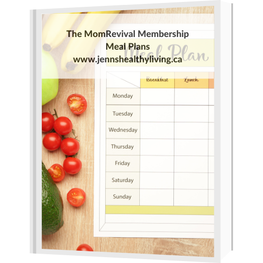 digital image of meal plan book