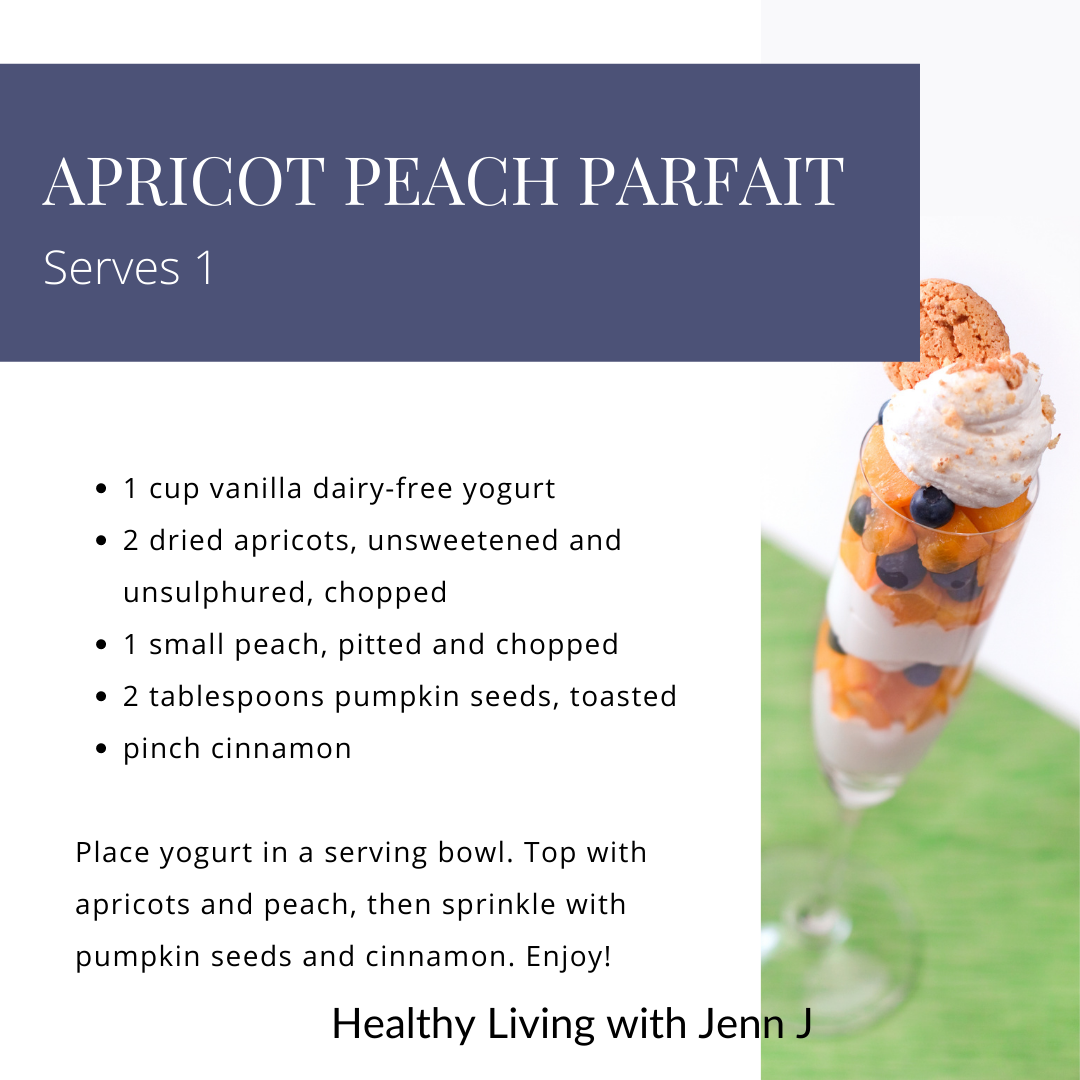 Apricot Peach Parfait